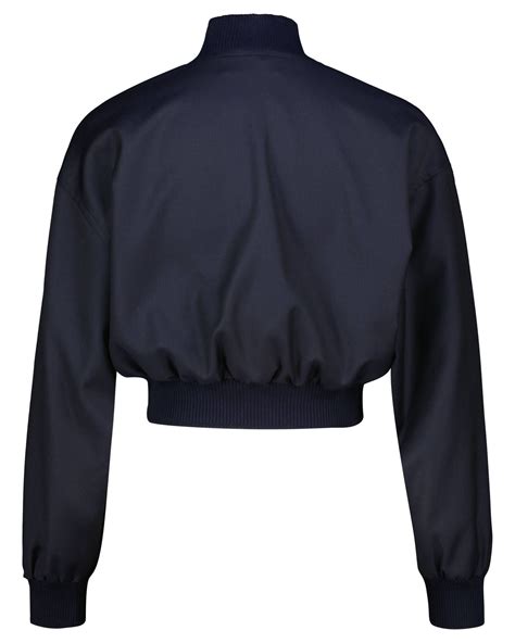 miu miu blouson|Miu Miu Damen Blouson aus Schurwolle Cropped Fit kaufen.